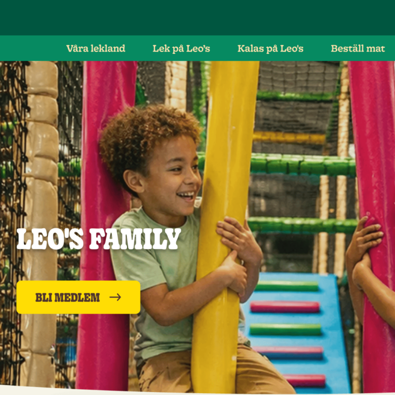 Leo's Family main page ad