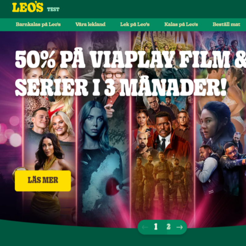 Hero banner — homepage